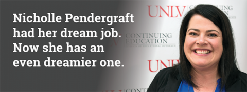 Nicholle Pendergraft had her dream job. Now she has an even dreamier one.