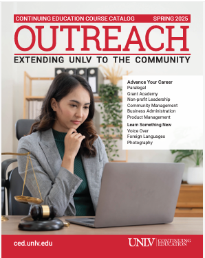 UNLV Continuing Education catalog cover image